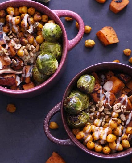 Wonderful Winter Veggie Bowls (Vegan, GF)