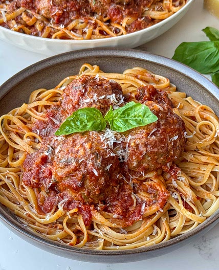 Homemade Meatballs and Sauce 