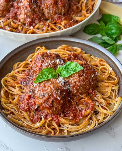 Homemade Meatballs and Sauce 
