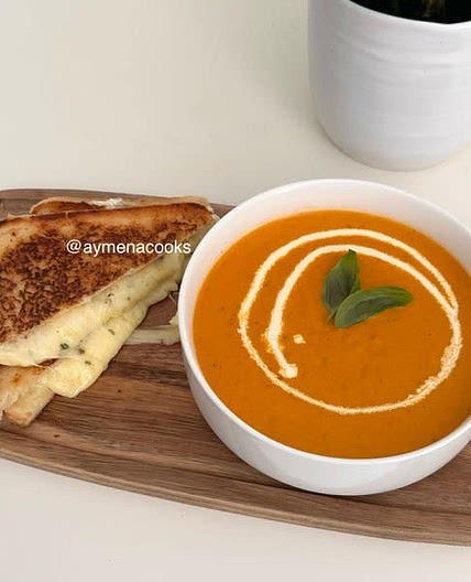 Tomato Soup + Grilled Cheese