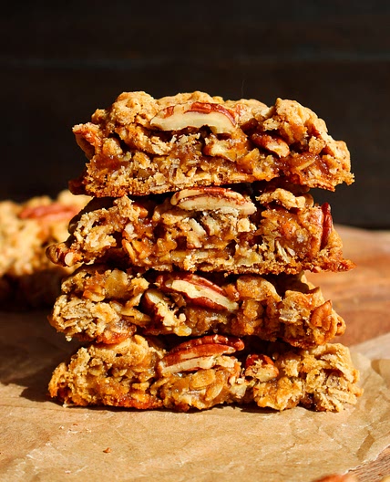 Pecan Toffee Oatmeal Cookies