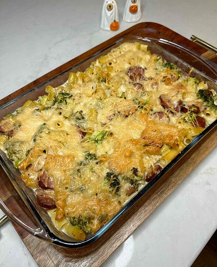 Smoked Sausage Alfredo