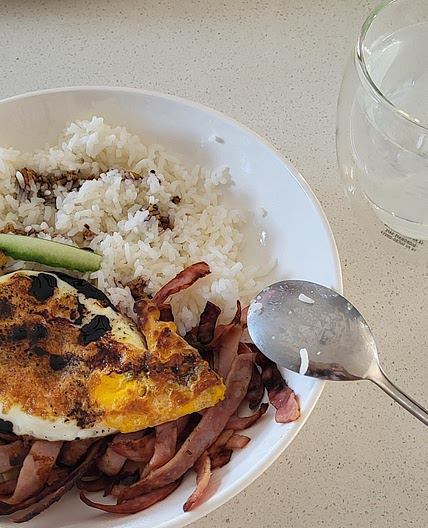 Healthy Fried Egg Rice 𔘓𓂃 ࣪˖ ִֶָ