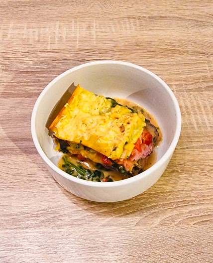 Lasagne de légumes en sauce crémeuse maison