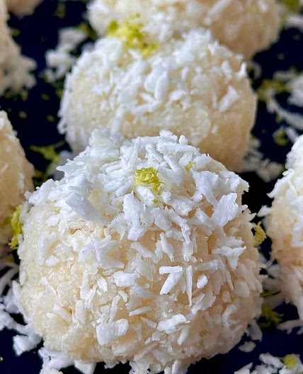 3 Ingredient  Coconut  Sweets 