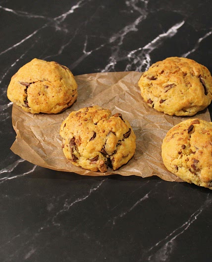 Chocolate chip cookies. 