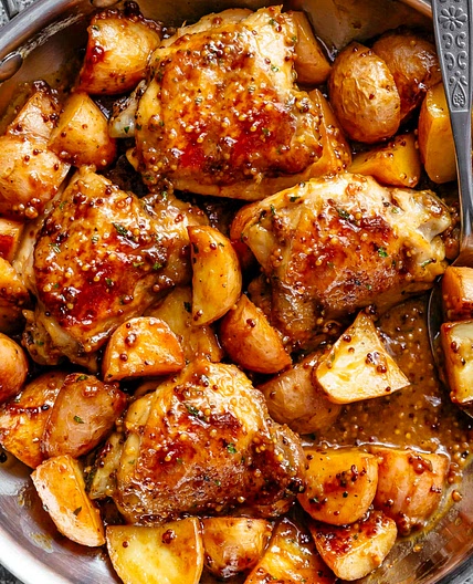 Chicken Vesuvio