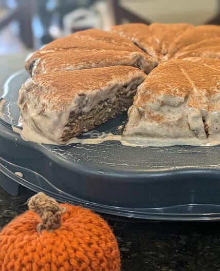 Frosted Pumpkin Cake