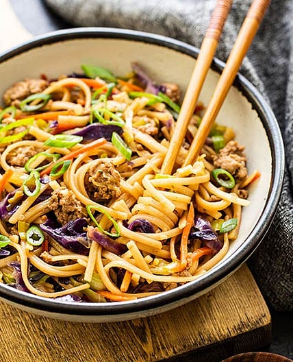 Potsticker Noodle Bowls
