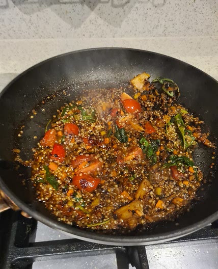 Vegetable Quinoa Stir Fry
