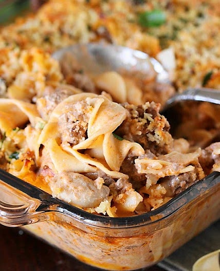 Beef Stroganoff Casserole