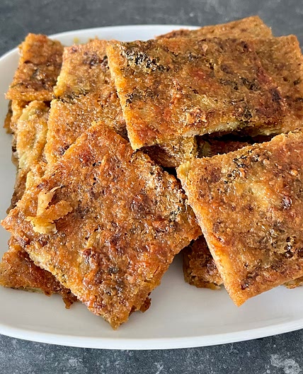 ITALIAN BROCCOLI SCARPACCIA (thin broccoli tart)