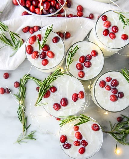White Christmas Margaritas