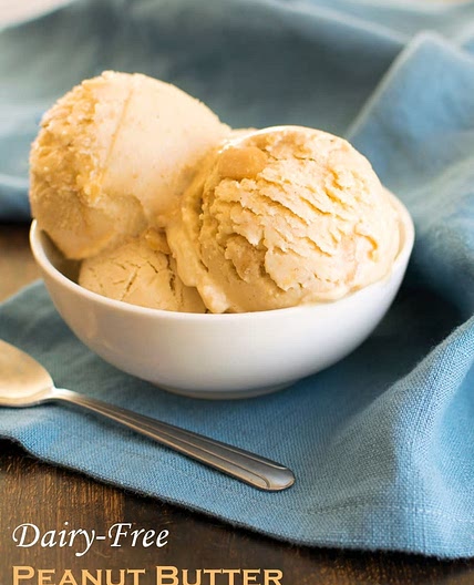 Peanut butter ice-cream