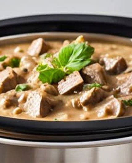 Beef Stroganoff (crockpot)