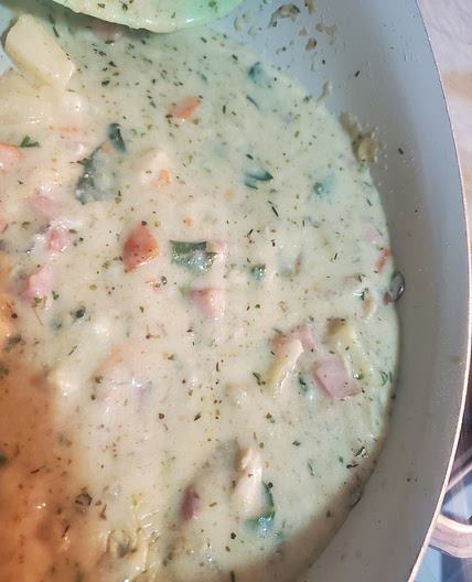 Chicken Cordon Bleu Chowder