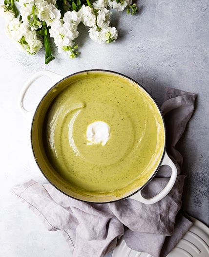 D'licious Cream of Zucchini Soup