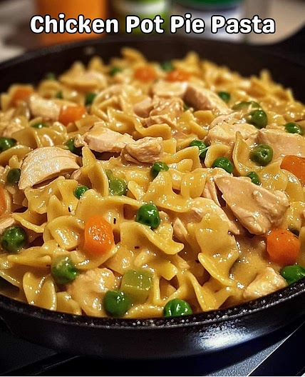 Chicken Pot Pie Pasta