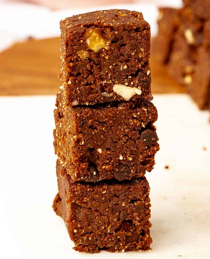 No Bake Black Bean Brownie Bites