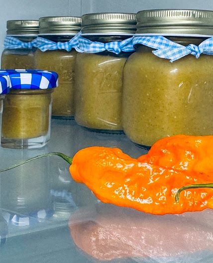 JenniFire’s Scorpion homemade hot sauce 