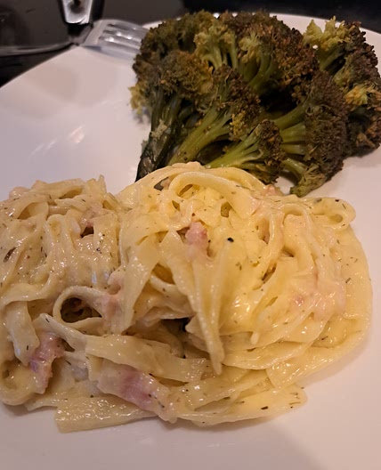 Creamy Carbonara Pasta