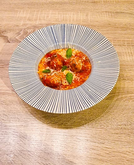 Riz tomates et boulette au cookeo