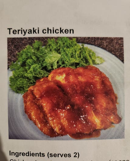 Teriyaki chicken