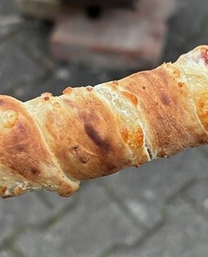 Stockbrot mit Quark - Öl - Teig