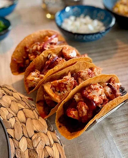 Chipotle Bloemkool Taco's - Westlandpeppers