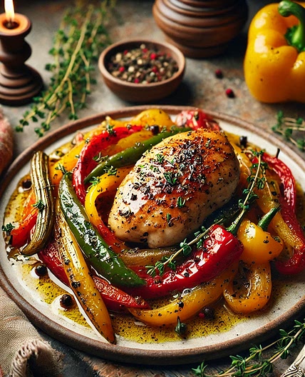 Poulet vanille et bois d'Inde