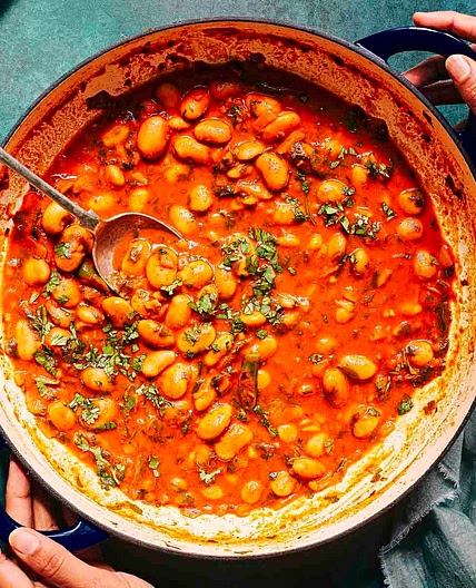 Creamy Butterbean curry