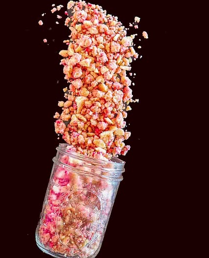 Strawberry Crunch Topping