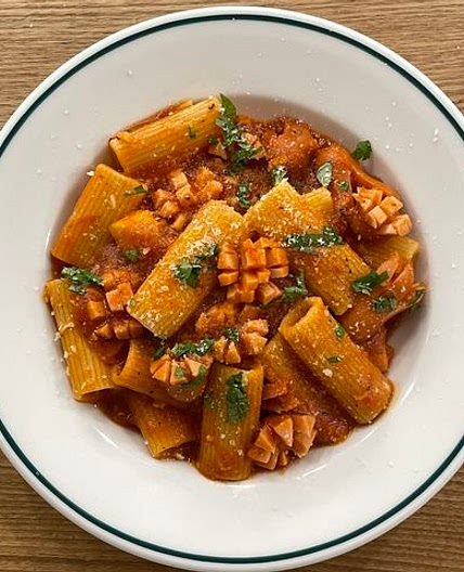소세지 토마토 파스타 👩🏻‍🍳