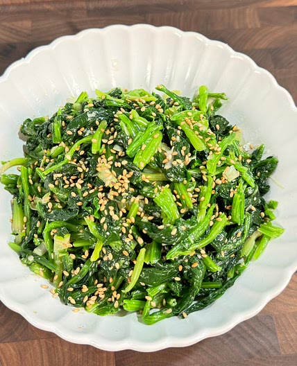 누가 만들어도 맛있는 시금치 나물 레시피!!