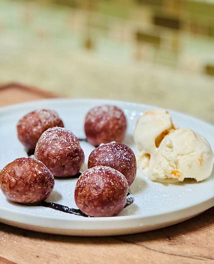 Lavender Bliss Mini Donuts