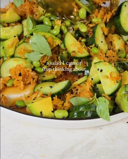 Crispy Rice Salad