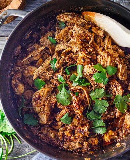 Chicken Carnitas Recipe (Instant Pot, Slow Cooker, Dutch Oven)
