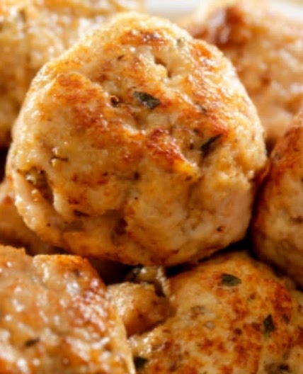 Chicken & Fetta Meatballs