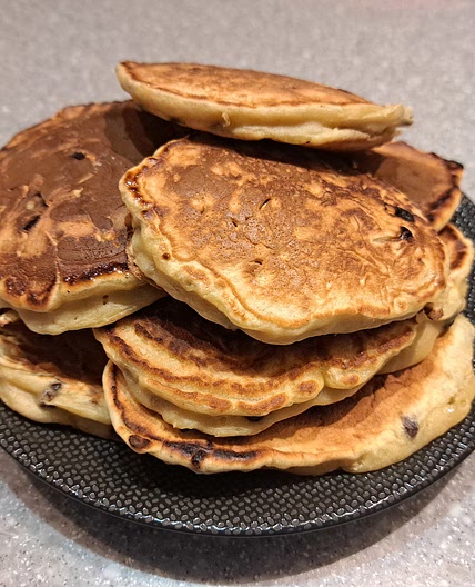 Pancakes banane & chocolat