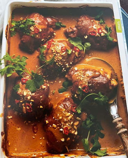 Baked Satay Chicken