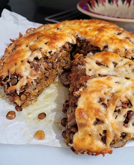 Cheesy Lentil Bake
