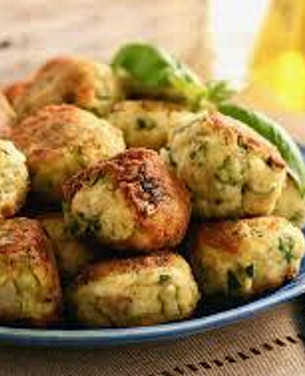 Kolokithokeftedes (zucchini balls)