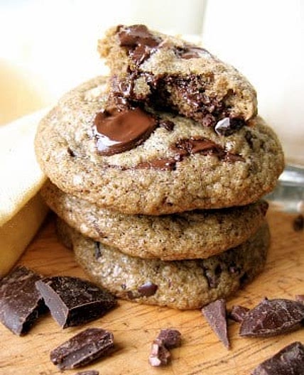 Buckwheat Chocolate Chip Cookies