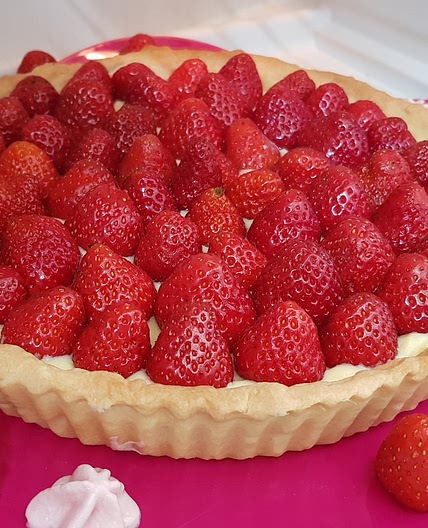 Mousse de fraise au syphon