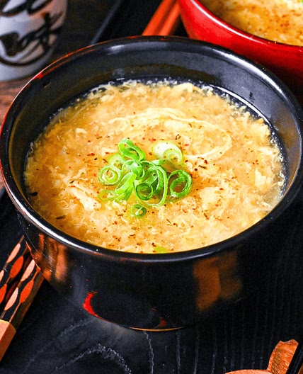 Japanese Egg Drop Soup (Kakitamajiru)