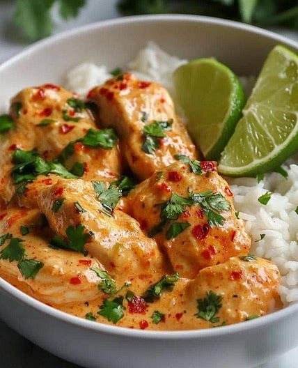 Coconut Lime Chicken with Rice