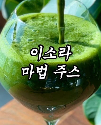 연휴 동안 많이 먹었으니 디톡스 좀 해야지 💚