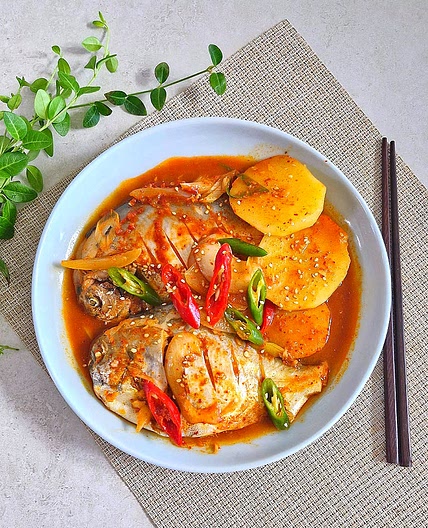 병어감자조림 부드러운맛이 일품인 생선조림