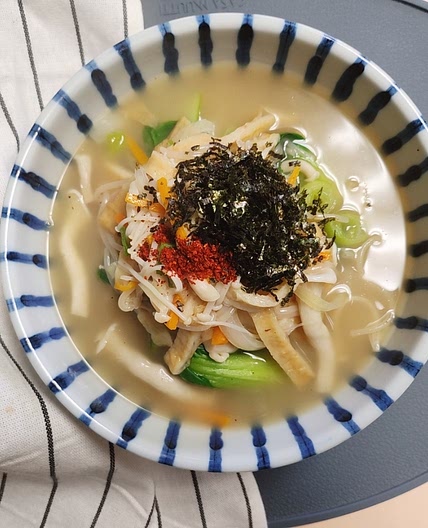 시원한 국물요리 쫄우동