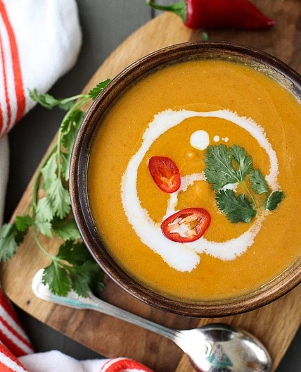 5 Ingredient Thai Pumpkin Soup